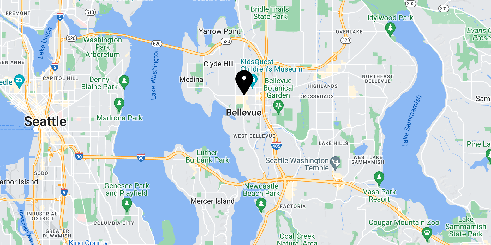Bellevue Washington Population